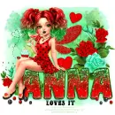 Anna Loves it-Ladybug