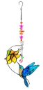 hummingbird sun catcher 