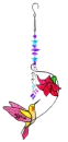 hummingbird sun catcher