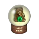 may bear snow globe