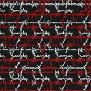 red + white barbed wire tiling bg 2