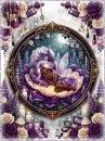 Vintage Fairy Postcard Collage Background Style 2