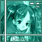 green anime girl icon