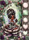 Vintage Fairy Collage Background - Design 2 - Style 1