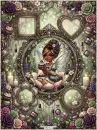 Fairy Fantasy Vintage Collage Background - Style 2