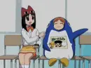 anime friends sharing food