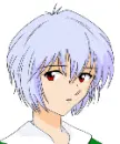 shy anime girl smile