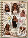 Personal Journal Style Collage background - Style 4