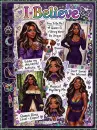 Journal Style Enchanted Fairy Collage Background - Style 1