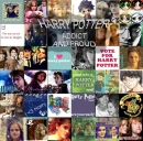 harry potter collage