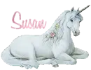 animated unicorn