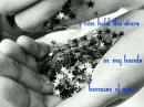 i can hold the stars in my hand