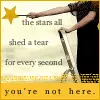 your not here 