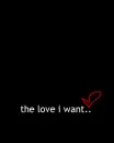 The Love I Want