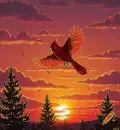 Red Cardinal Background