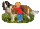 a boy and his dog