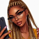 Cute selfie girl 