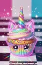 Unicorn Sparkles Cupcake Animation