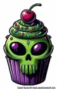 Alien Cupcake 