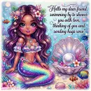 Hello My Dear Friend - Mermaid Style 1