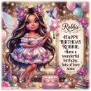 Happy Birthday Robbie - Style 2 (Belated)