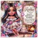 Happy Birthday Robbie - Style 4 (Belated)