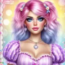 Pretty Spring Girl