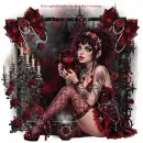 Goth red