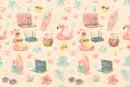 Cyber Summer background