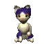 3d purple cat wave