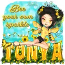 Tonya-Bee your own Sparkle
