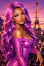 Pretty girl in Paris 