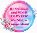 Be Original! Stop Copying!