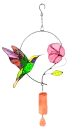 hummingbird wind chime