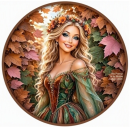 Beautiful Autumn Girl
