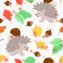 autumn - hedgehog