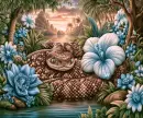 SNAKE IN THE FLOWERS 