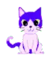 purple cat