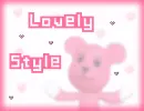 lovely style pink bear
