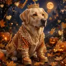 Autumn Dog