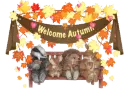 welcome autumn critters