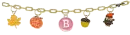 B for Bren - charm bracelet