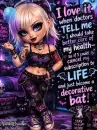 A sweet girl with cool one-liners
