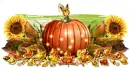 Autumn Pumpkin divider 
