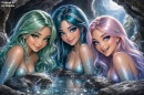 Three Beautiful Mermaids