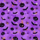pumpkins, bats and spiders