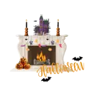fireplace display