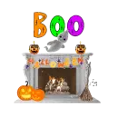 fireplace display
