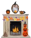 fireplace display