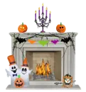 fireplace display